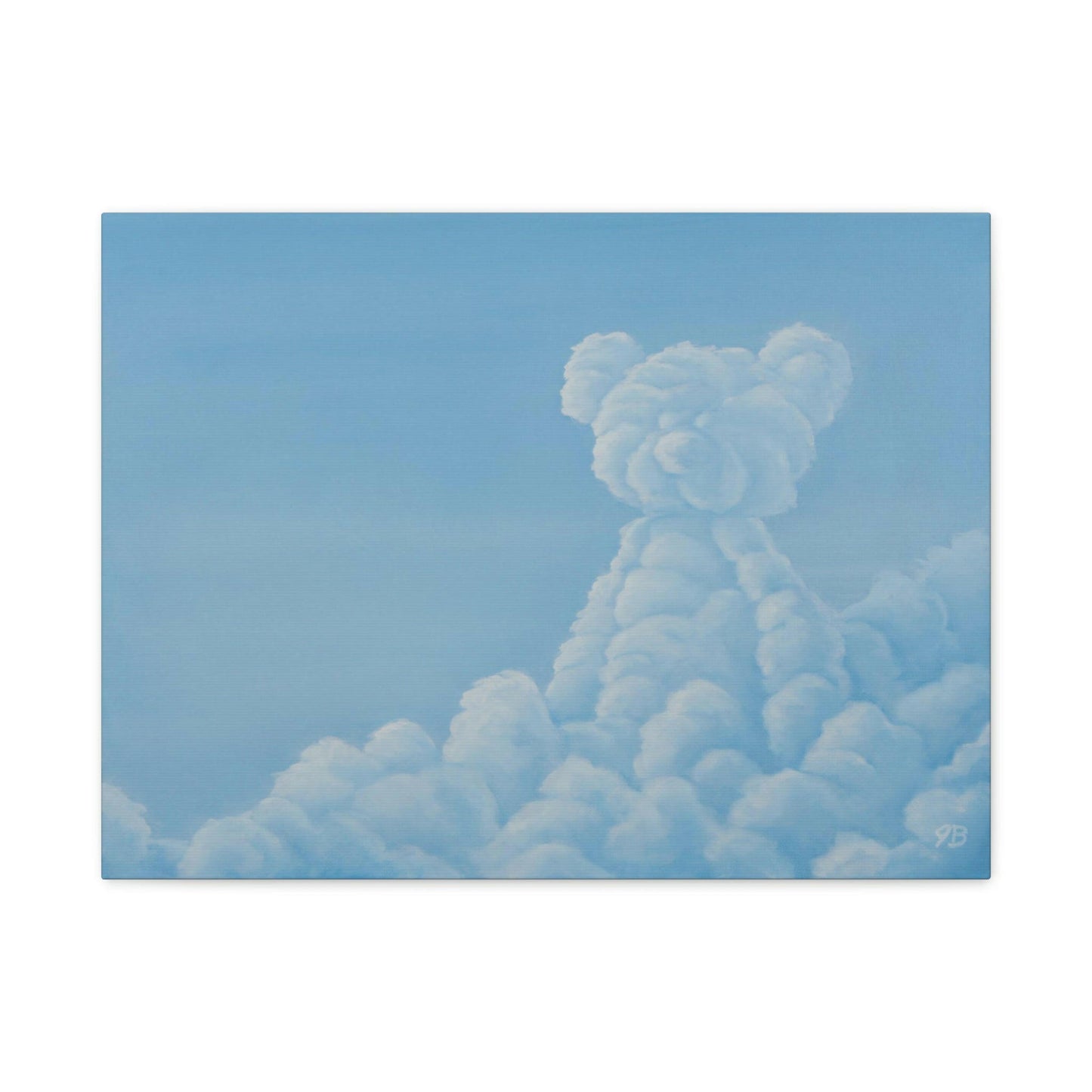 Teddy Bear in the Clouds - Limited Edition Canvas Print