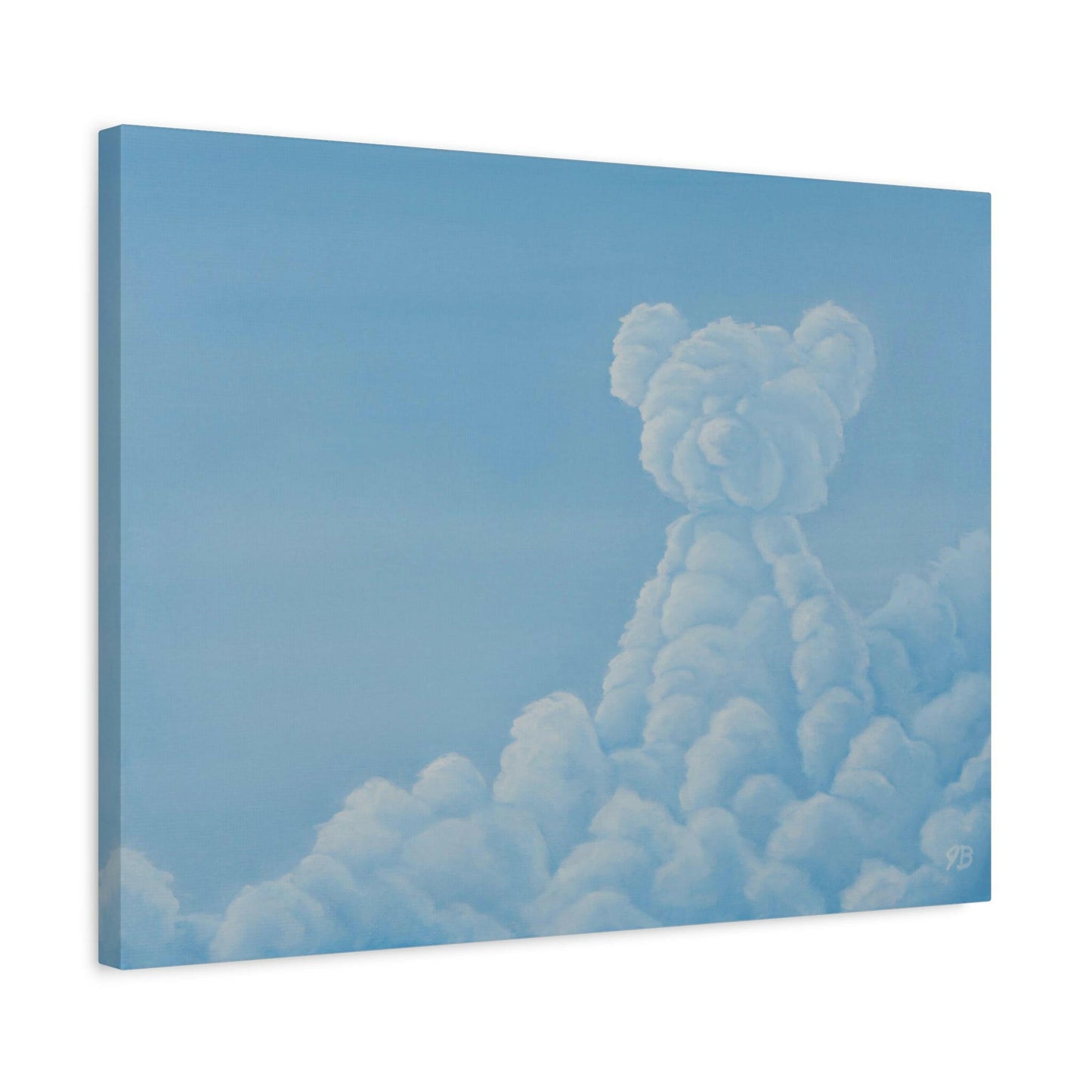 Teddy Bear in the Clouds - Limited Edition Canvas Print