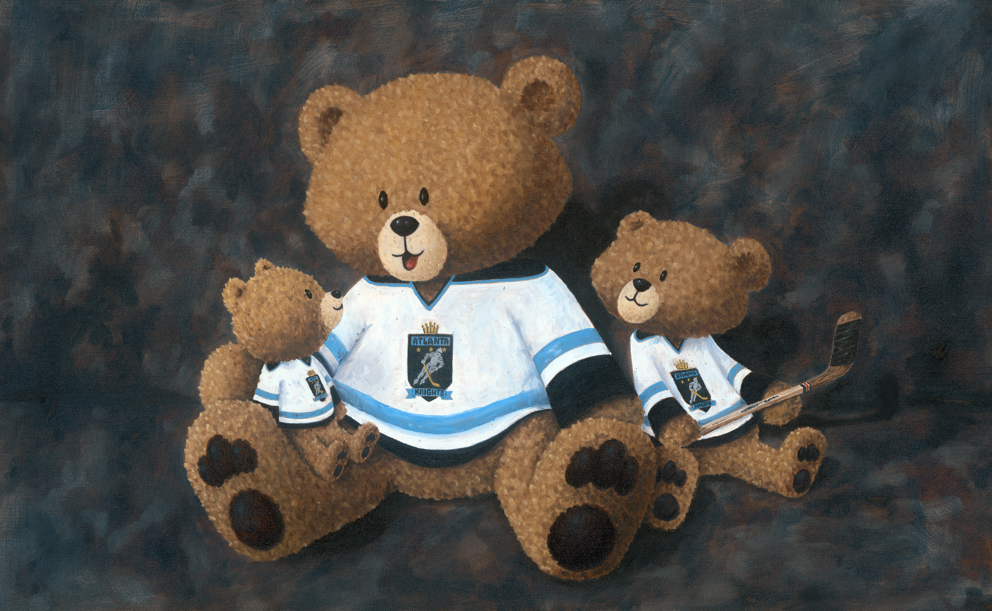 The 3 Bears Original Painting