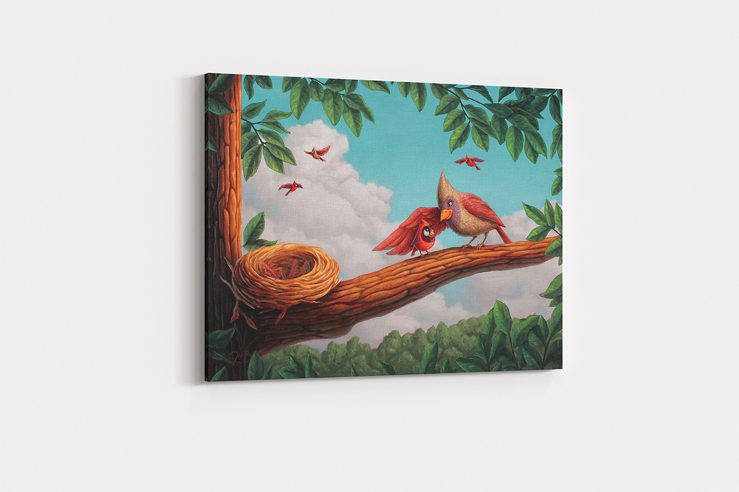 First Flight - Canvas Print