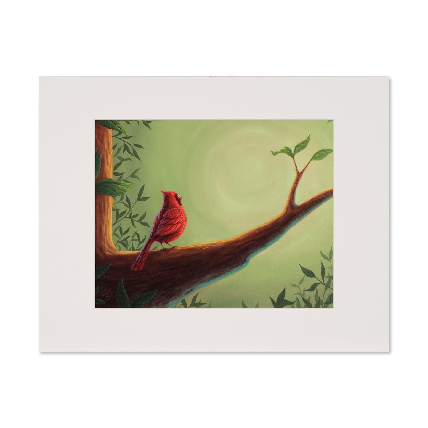The Morning Cardinal - Open Edition Print