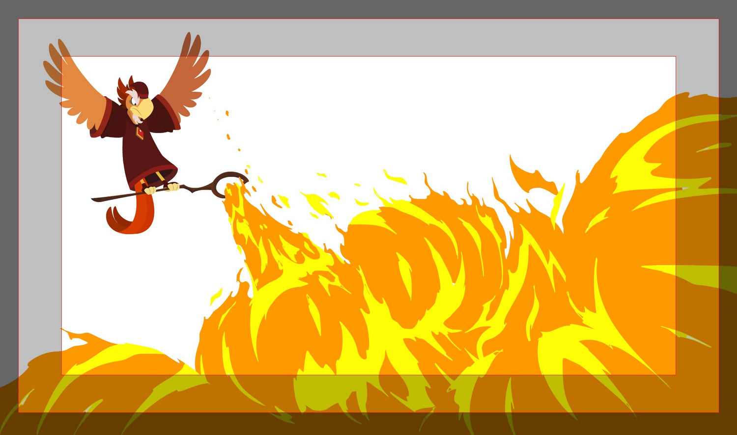 Image of some fire animation I did for the True Tail kickstarter