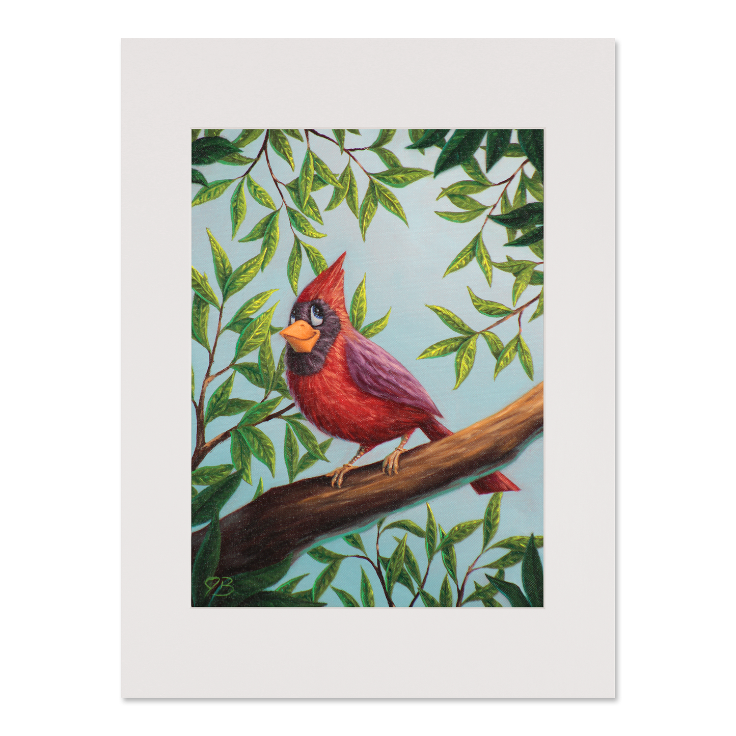 Afternoon Cardinal #1 - Paper Print