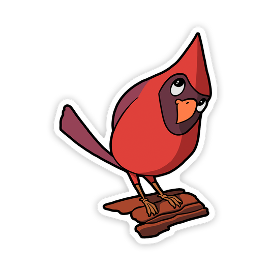 Adult Cardinal Sticker