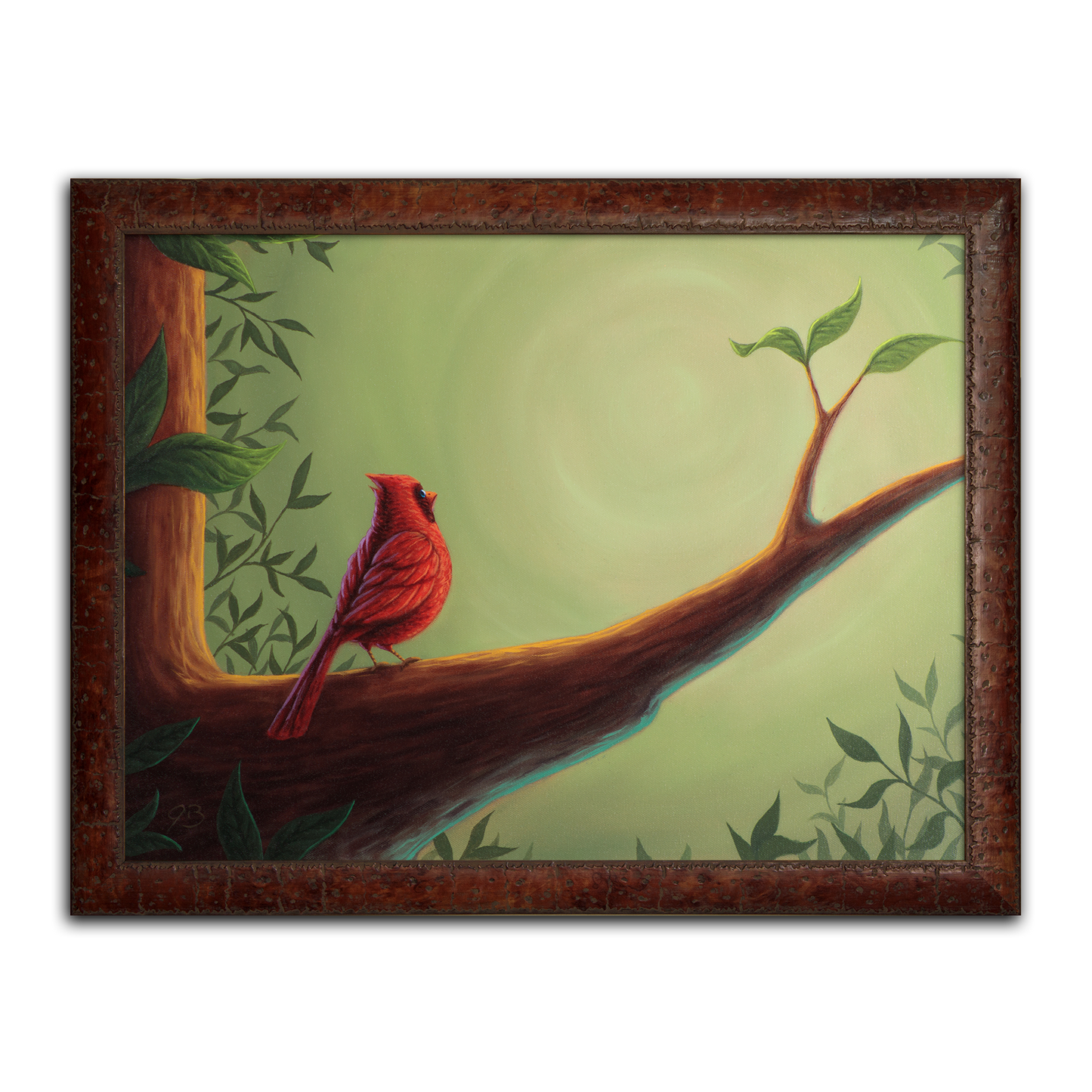 The Morning Cardinal - Original Painting