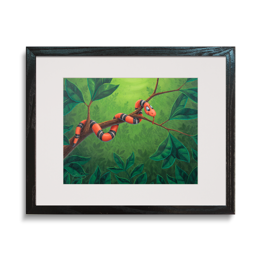 Snake on a Branch - Open Edition Print