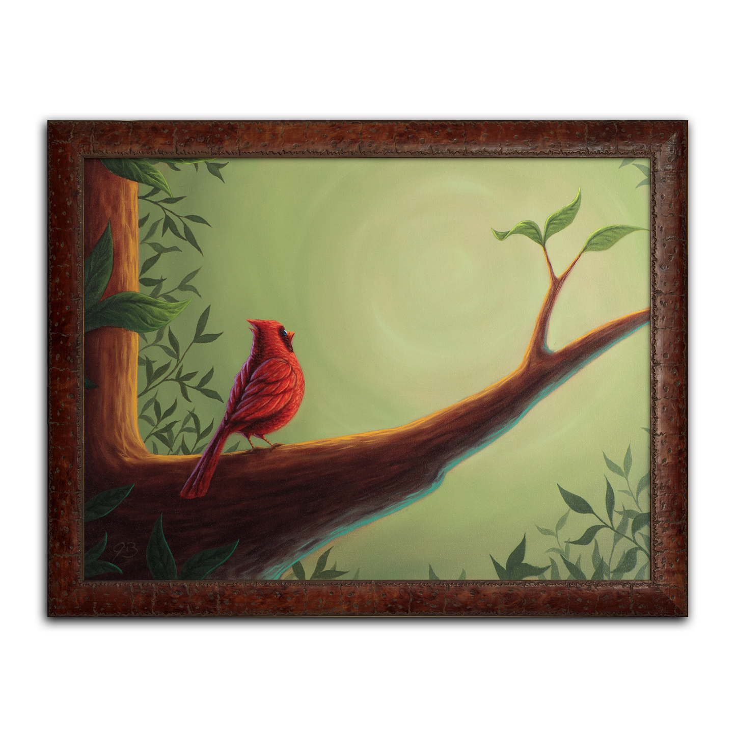 The Morning Cardinal - Original Painting